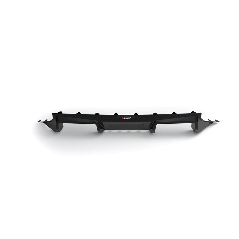 BMW M2 G87 Akrapovic High Gloss Carbon Fibre Rear Diffuser (2023+) High Gloss