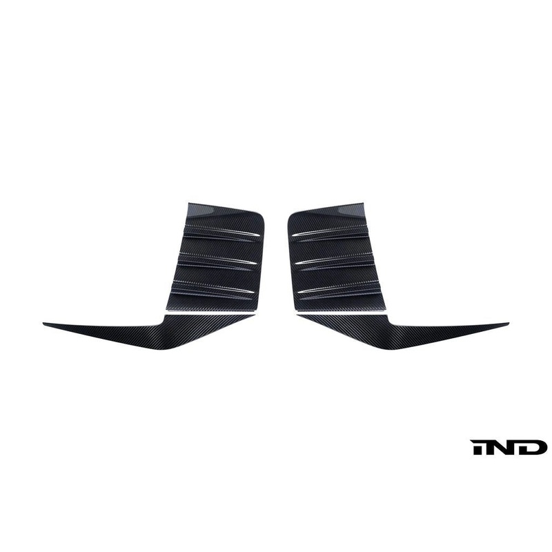 BMW M2 G87 Genuine M Performance Carbon Fibre Rear Bumper Inserts (2023+)