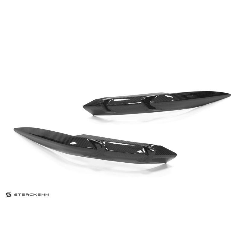 BMW M3 G80 G81 Carbon Fibre Rear Bumper Extension Canards by Sterckenn (2021+)