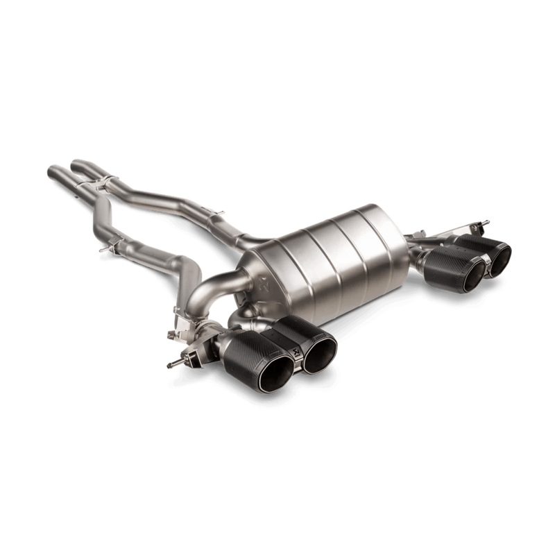 BMW M3 G80 G81 & M4 G82 G83 Akrapovic Slip On Titanium Exhaust (2021+) Oval Shape