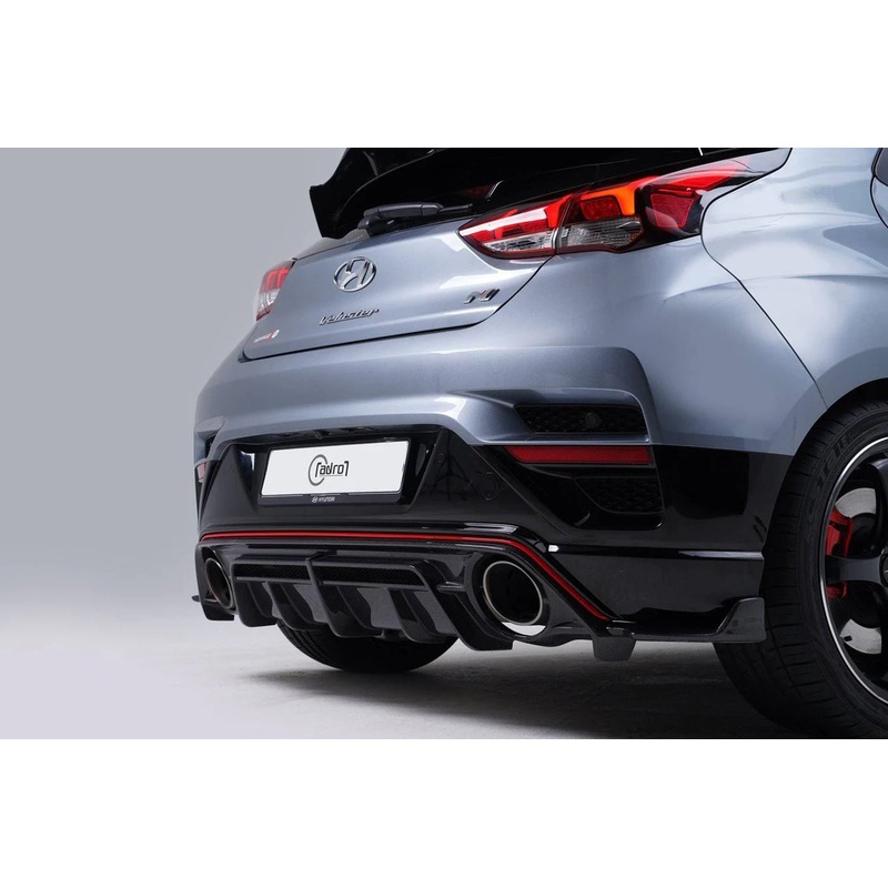 Hyundai Veloster N Carbon Fibre Rear Diffuser by Adro (2019+)