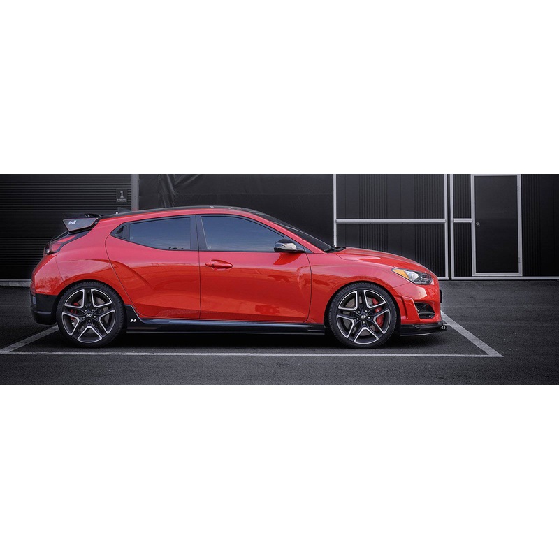 Hyundai Veloster N & Turbo Carbon Fibre Side Skirts V1 by Adro (2018+)