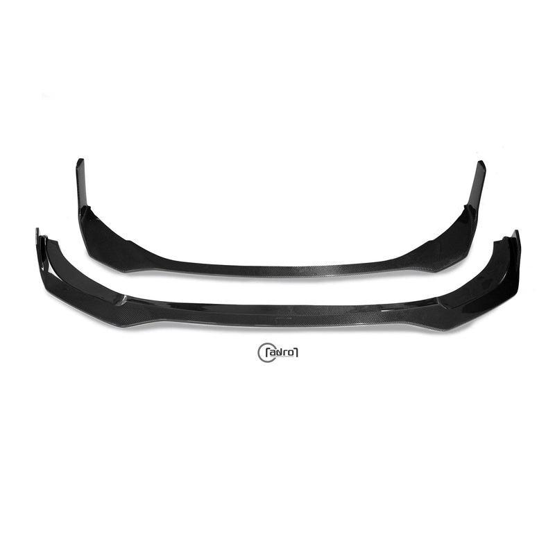 Kia Stinger Carbon Fibre Front Lip V2 by Adro (2018+) Lower & Upper Lip