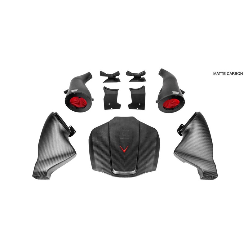 Mercedes AMG GTR GTS GT Eventuri Carbon Fibre Intake System Gloss Carbon Fibre Finish