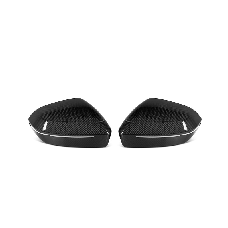 BMW 5 Series G60 G61 Pre-preg Carbon Fibre Wing Mirror Covers by TRE (2024+) Left-hand Drive