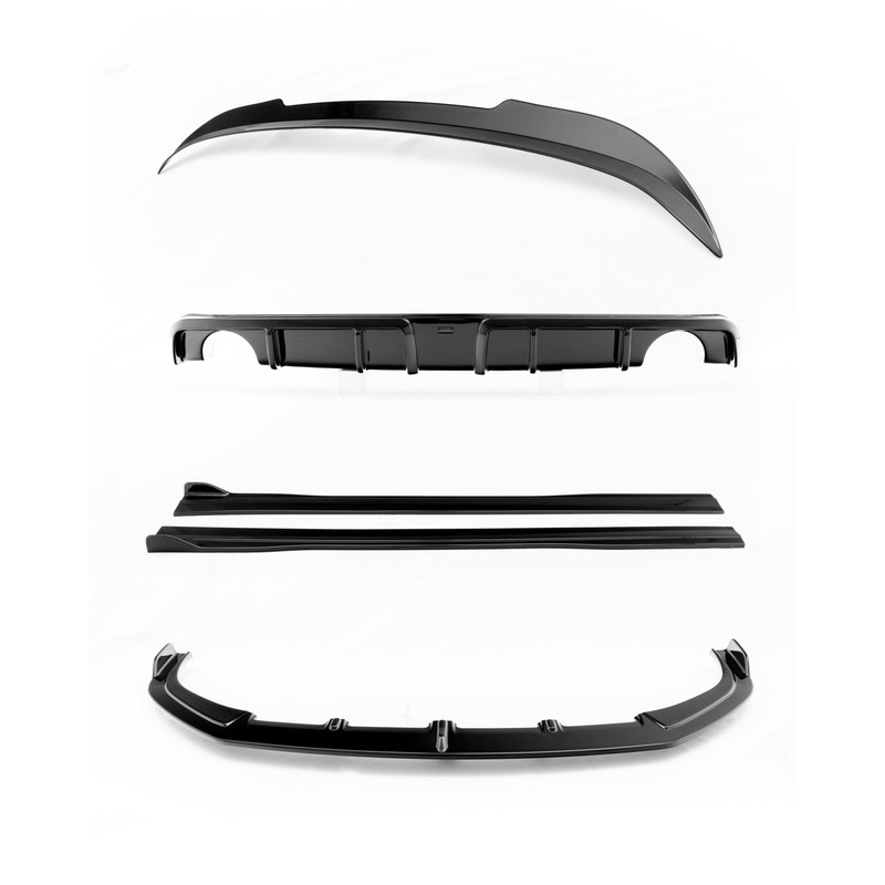 Hyundai i30N Pre-Facelift EVO-1 Gloss Black Body Kit by ZAERO