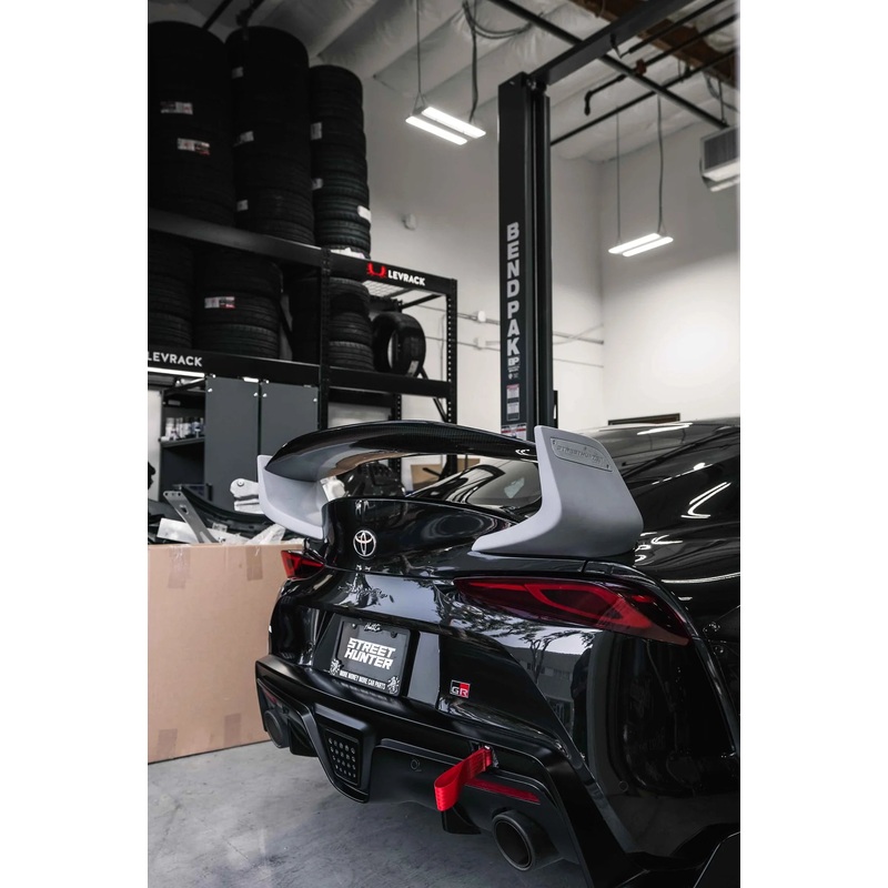 Toyota GR Supra A90 Mk5 STREET HUNTER V2 Rear Wing FRP (unpainted)