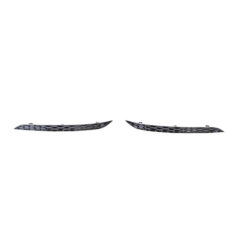 VW Golf / Golf GTI / Golf R Mk8 & Mk8.5 Honeycomb Rear Reflector Deletes by Acexxon (2019+) Matte Black