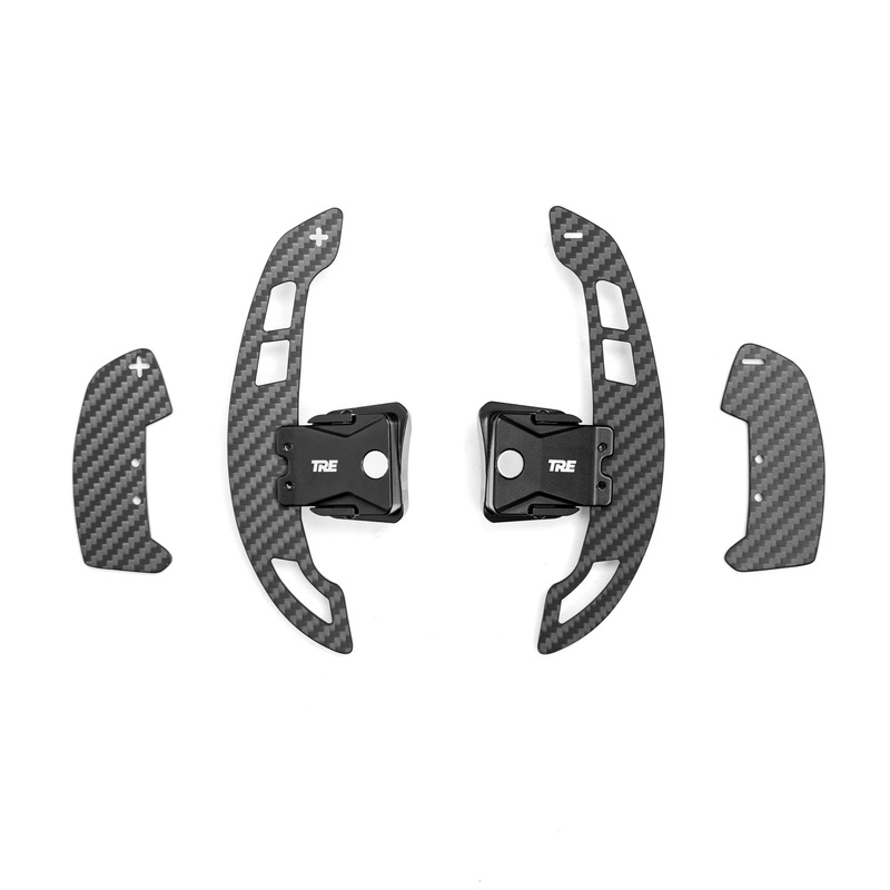 Audi R8 4S Pre-Preg Carbon Fibre Magnetic Shift Paddle Set by TRE