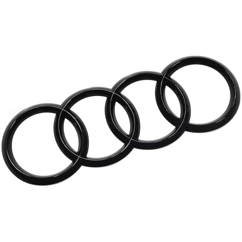 Audi R8 Gen 2 Blackout Badges Front & Rear Set (2015-2024)