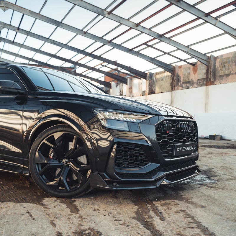 Audi RSQ8 4M Pre-Preg Carbon Fibre Front Splitter (2019-2024)