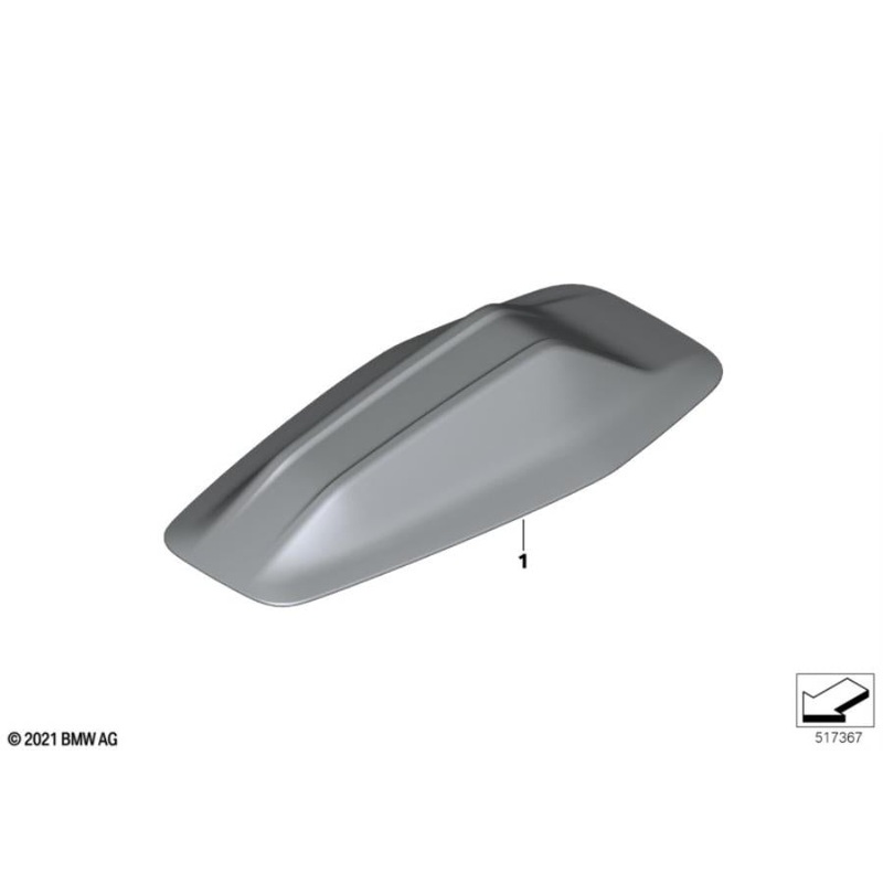 BMW 5 Series G60 & M5 G90 G99 Genuine M Performance Carbon Fibre Antenna Cover (2024+)