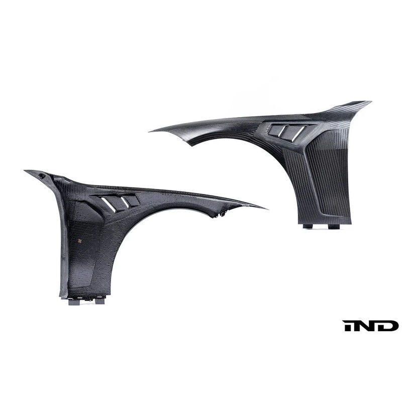 BMW M3 G80 & M4 G82 Carbon Fibre Front Fender Wings by Alpha-N (2021+) BMW M3 G80 / G81