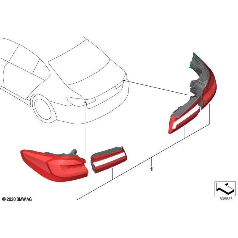 BMW M5 F90 Genuine BMW Light Retrofit Kit (2017-2023)