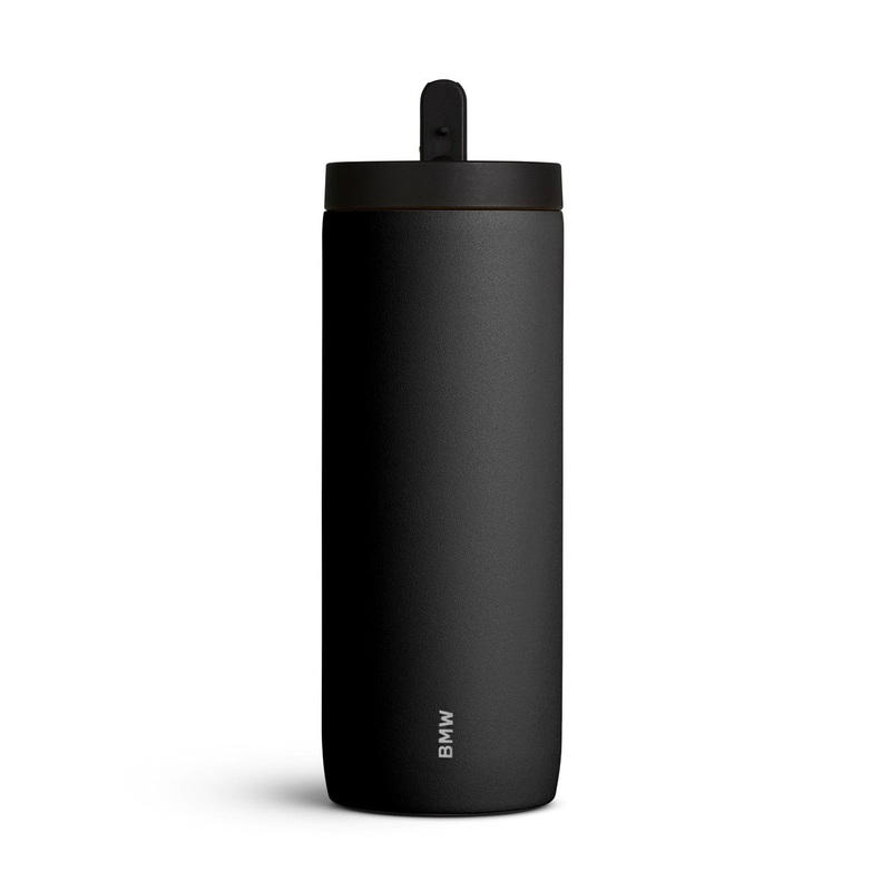 Genuine BMW M Black Large Thermal Stainless Steel Travel Mug