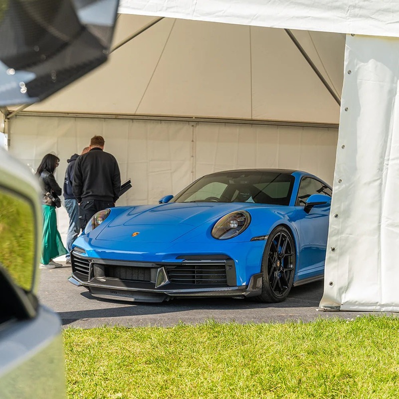 Porsche 911 (992) Turbo S Pre-Preg Carbon Fibre Front Splitter (2020+)
