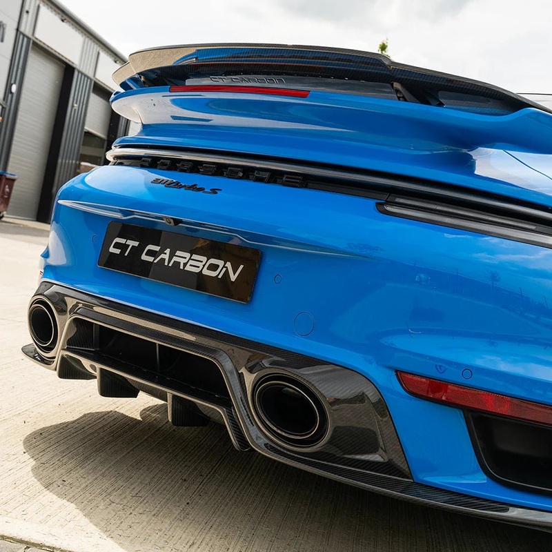 Porsche 911 (992) Turbo S Pre-Preg Carbon Fibre Rear Diffuser (2020+)