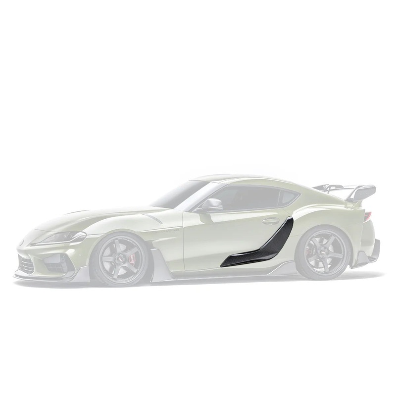 Toyota GR Supra A90 Mk5 Carbon Fibre Door Garnish Trims by Adro (2019+)