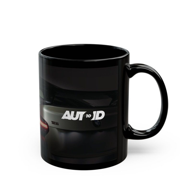 AUTOID 10 Years Black Mug 11oz