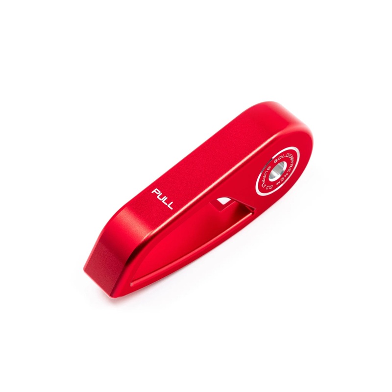 BMW E Series Hood Bonnet Latch Handle by Goldenwrench Left-Hand Drive (US / Central Europe etc.) Red