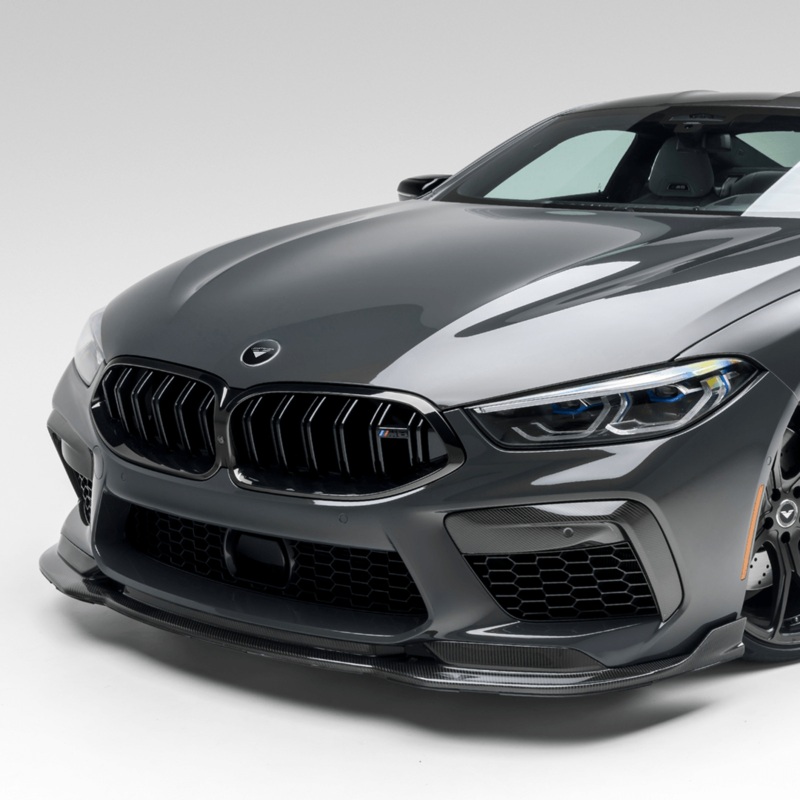 BMW F91/F92/F93 M8 VRS Aero Front Spoiler Carbon Fiber PP 2×2 Glossy
