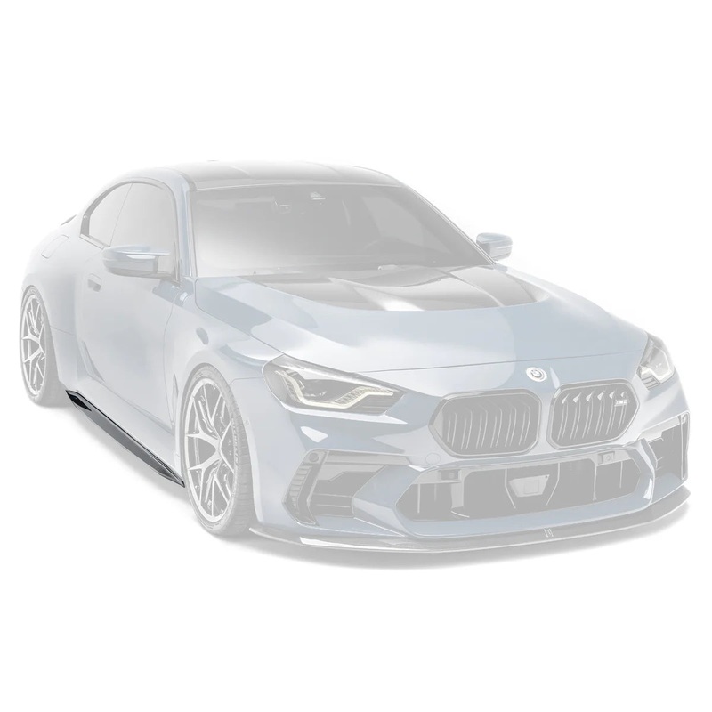BMW M2 G87 Pre-Preg Carbon Fibre Side Skirts V2 by Adro (2023+)