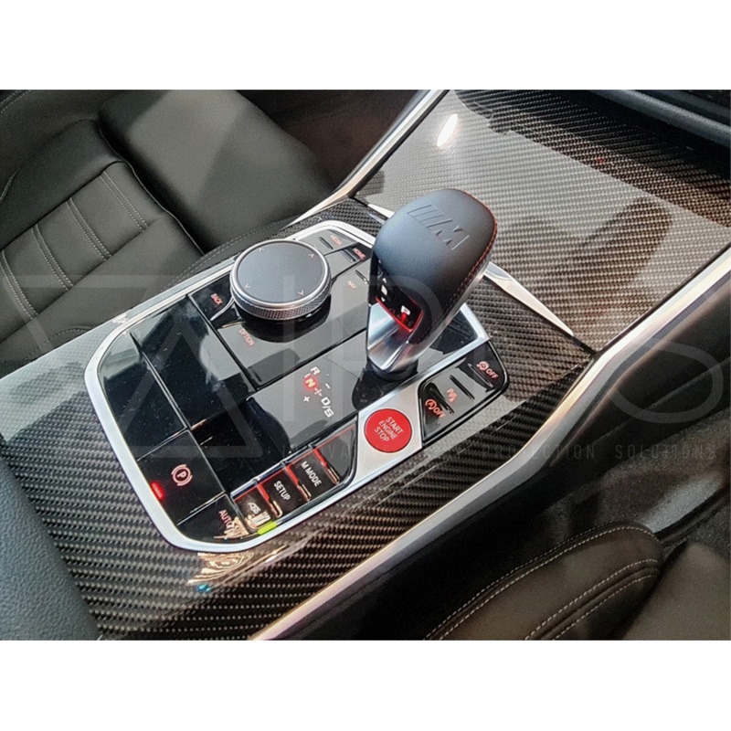 BMW M3 / M4 G80 G82 & 3 / 4 Series G20 G22 Full Interior Paint Protection Film Kit Transparent (self-healing) Right-Hand Drive (UK / AUS etc) Pre-LCI