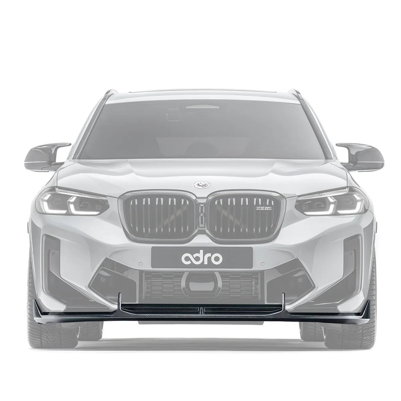 BMW X3M LCI F97 Pre-Preg Carbon Fibre Front Splitter by Adro (2022+)
