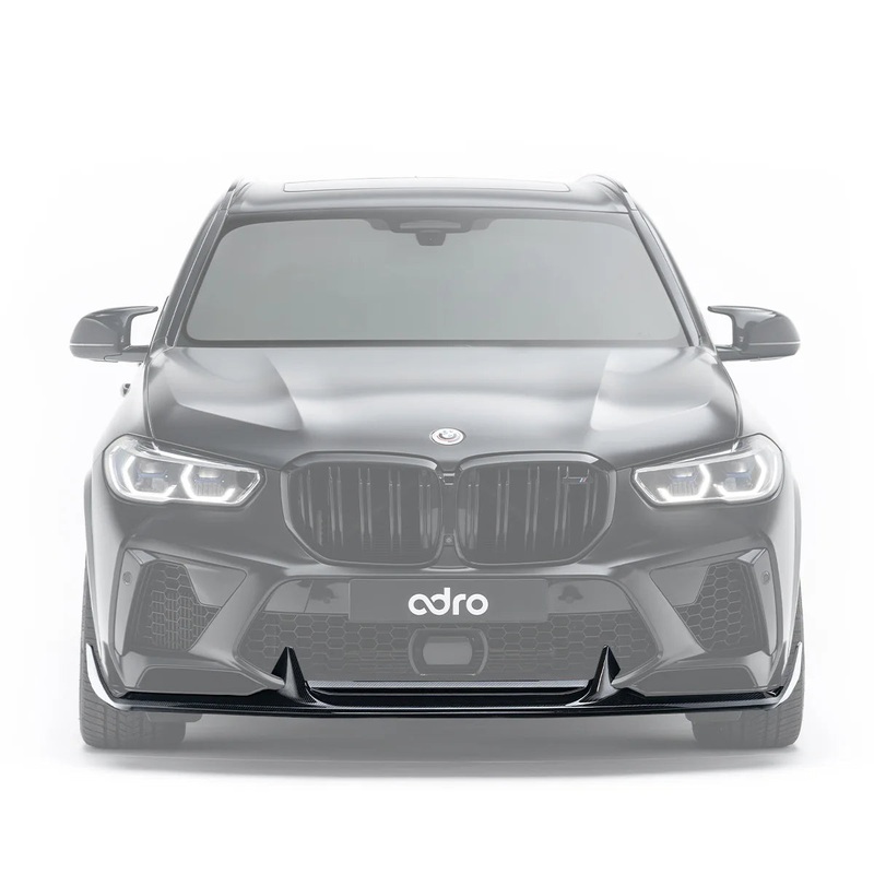 BMW X5M Pre-LCI F95 Pre-Preg Carbon Fibre Front Splitter by Adro (2020-2023)