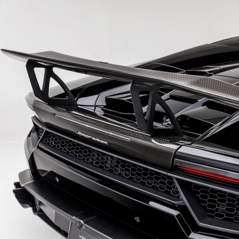 Lamborghini Huracan Novara Edizione Aero Decklid by Vorsteiner Carbon Fiber PP 2×2 Glossy