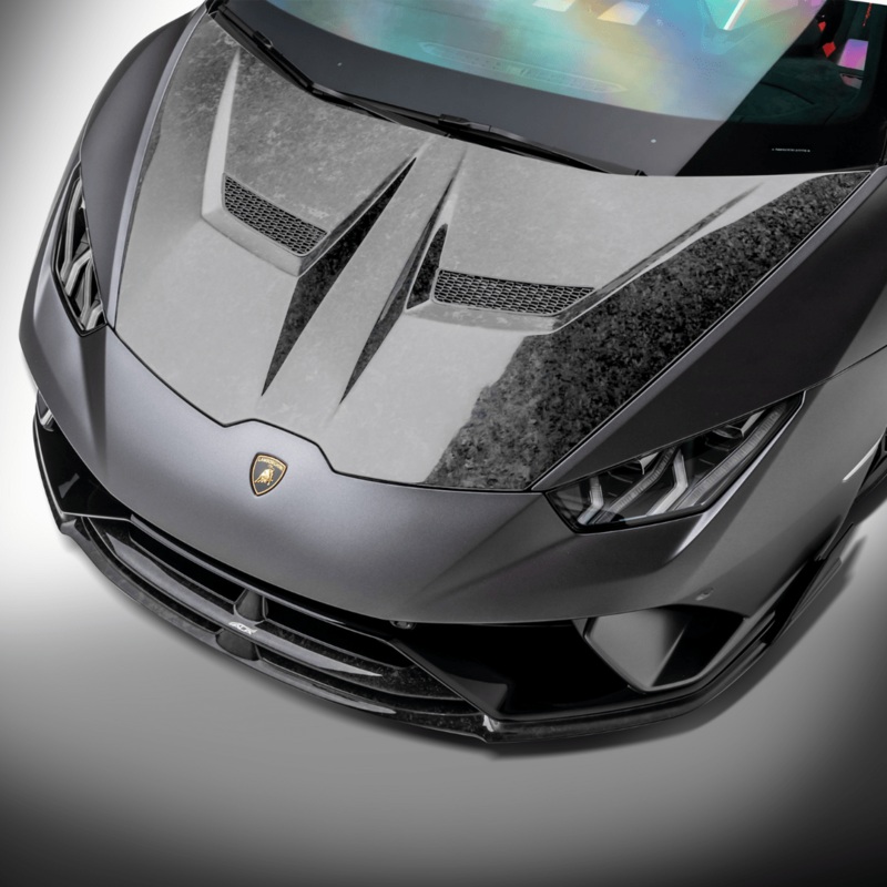 Lamborghini Huracan Performante Vicenza Edizione Aero Bonnet (Carbon Matrix) Matrix PP Glossy