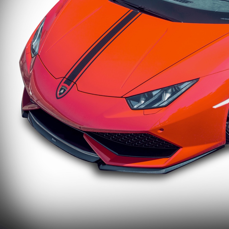 Lamborghini Huracan Verona Edizione Aero Front Spoiler Carbon Fiber PP 2×2 Glossy