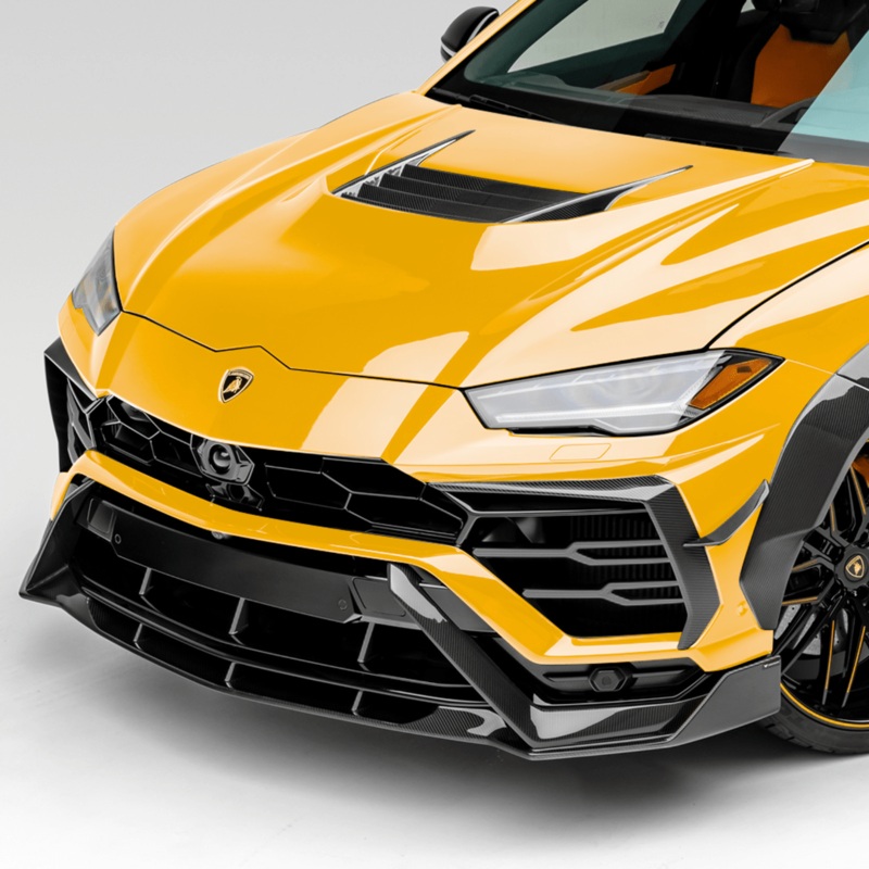 Lamborghini Urus Rampante Edizione Aero Front Airducts by Vorsteiner Carbon Fiber PP 2×2 Glossy