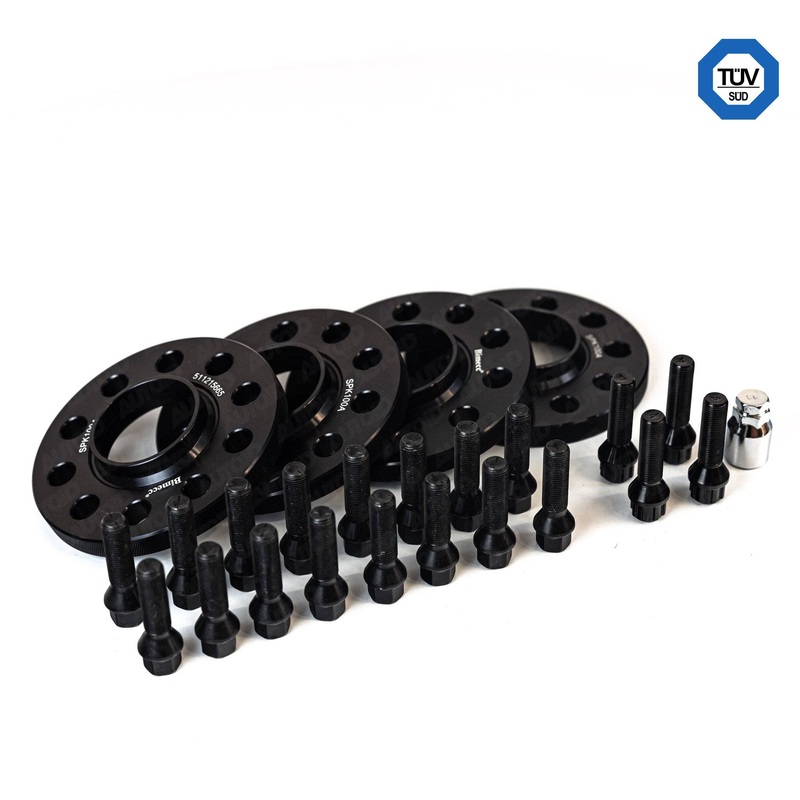 Porsche 991 & 992 Black Wheel Spacers Kit 5×130 by Bimecc 4mm 4mm No