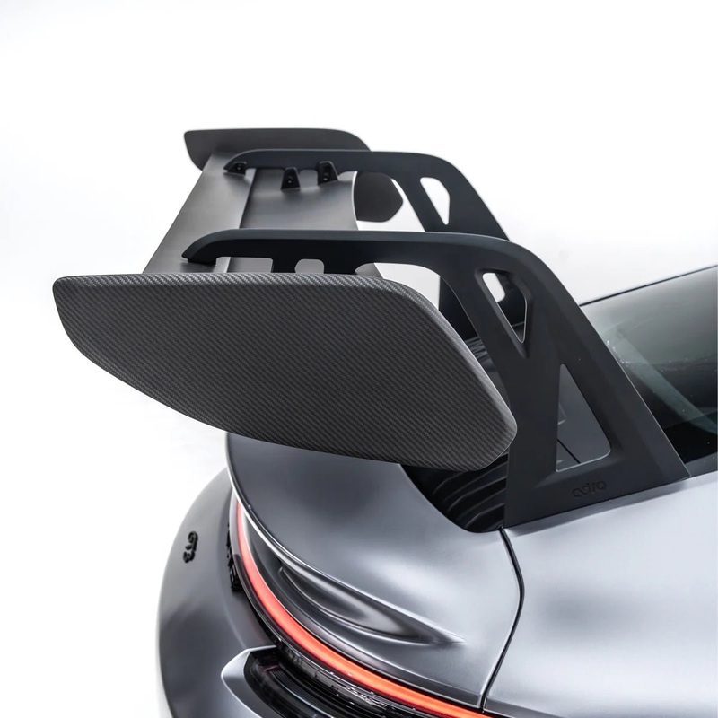 Porsche 992.1 GT3 Pre-Preg Carbon Fibre AT-P Swan Neck Rear Wing by Adro