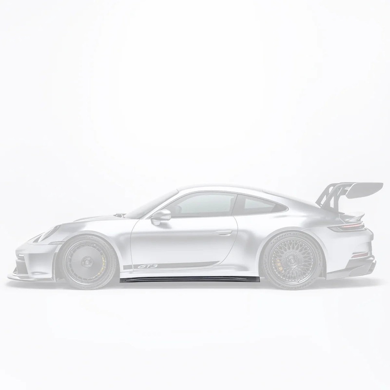 Porsche 992.1 GT3 Pre-Preg Carbon Fibre Side Skirts by Adro