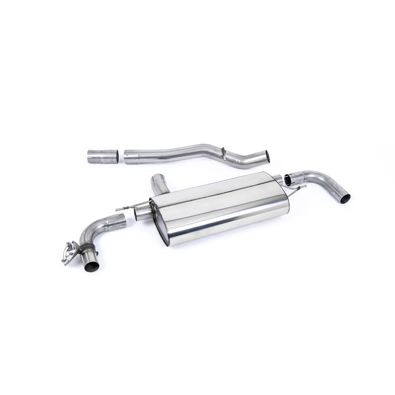 BMW M135 xDrive F70 Exhaust System by Milltek (2024+) Burnt Titanium Particulate Filter Back