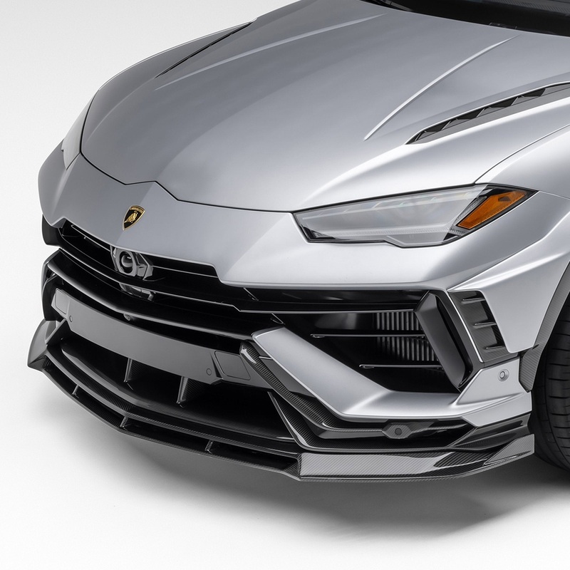 Lamborghini Urus Performante Edizione Aero Front Spoiler by Vorsteiner Carbon Fiber PP 2×2 Glossy