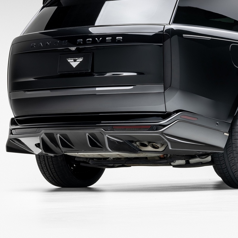 Land Rover Range Rover L460 – Rear Diffuser Carbon Fiber PP 2X2 Glossy