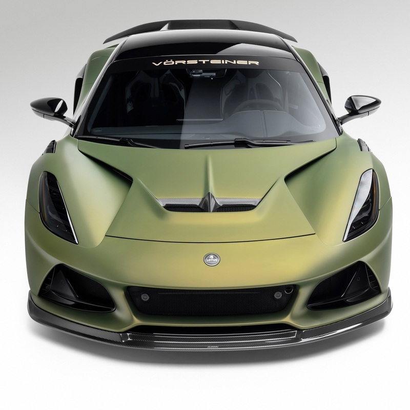 Lotus Emira LR-52 Hood by Vorsteiner Carbon Fiber PP 2X2 Glossy