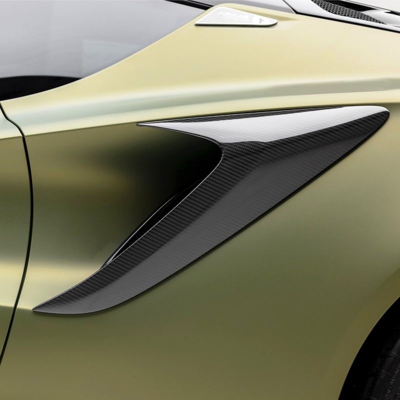Lotus Emira LR-52 Side Intakes by Vorsteiner Carbon Fiber PP 2X2 Glossy
