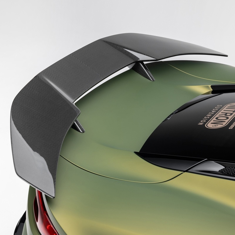 Lotus Emira LR52 Carbon Fiber Rear Wing  by Vorsteiner Carbon Fiber PP 2X2 Glossy