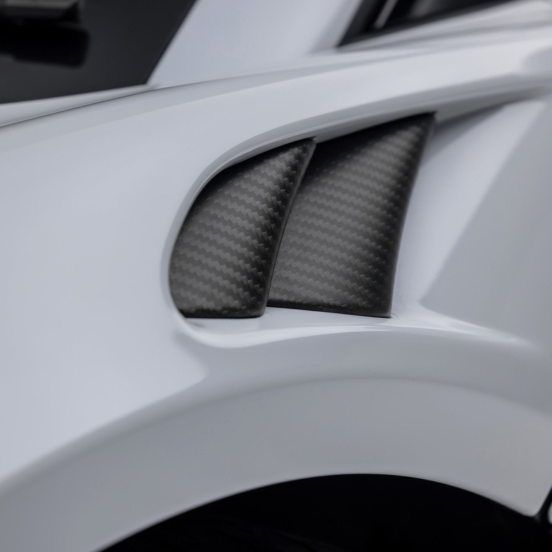 Mclaren Artura Fender Vents by Vorsteiner Carbon Fiber PP 2×2 Glossy
