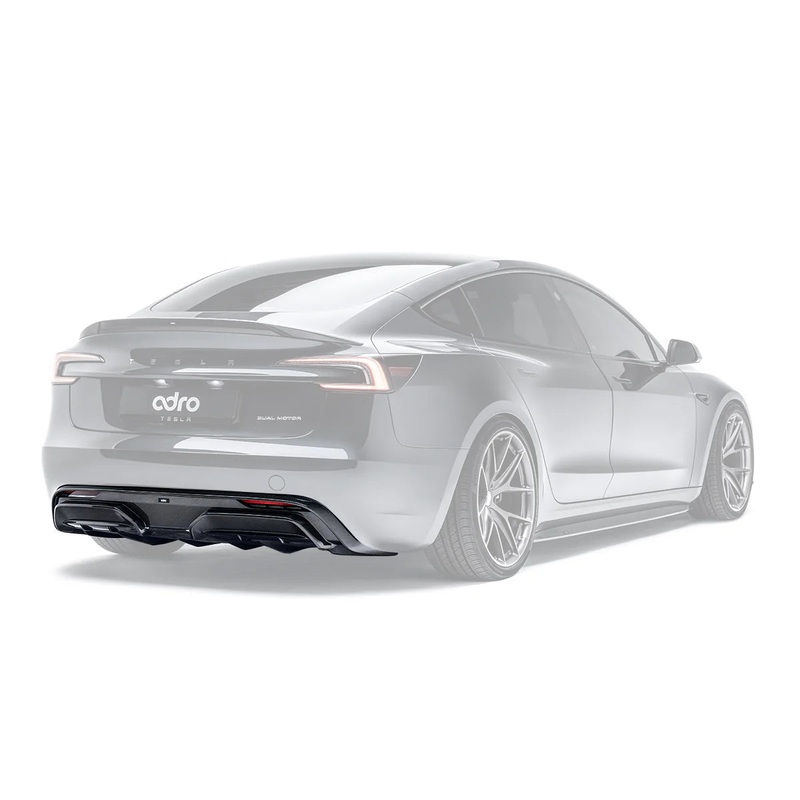 Tesla Model 3 Highland Carbon Fiber Rear Diffuser by Adro