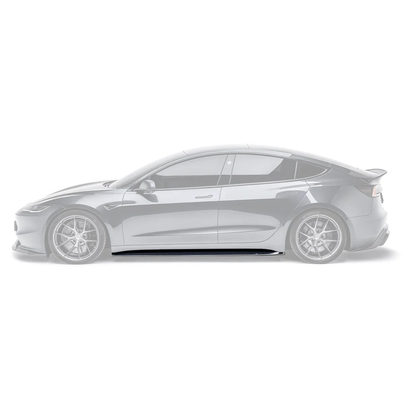Tesla Model 3 Highland Carbon Fiber Side Skirt by Adro