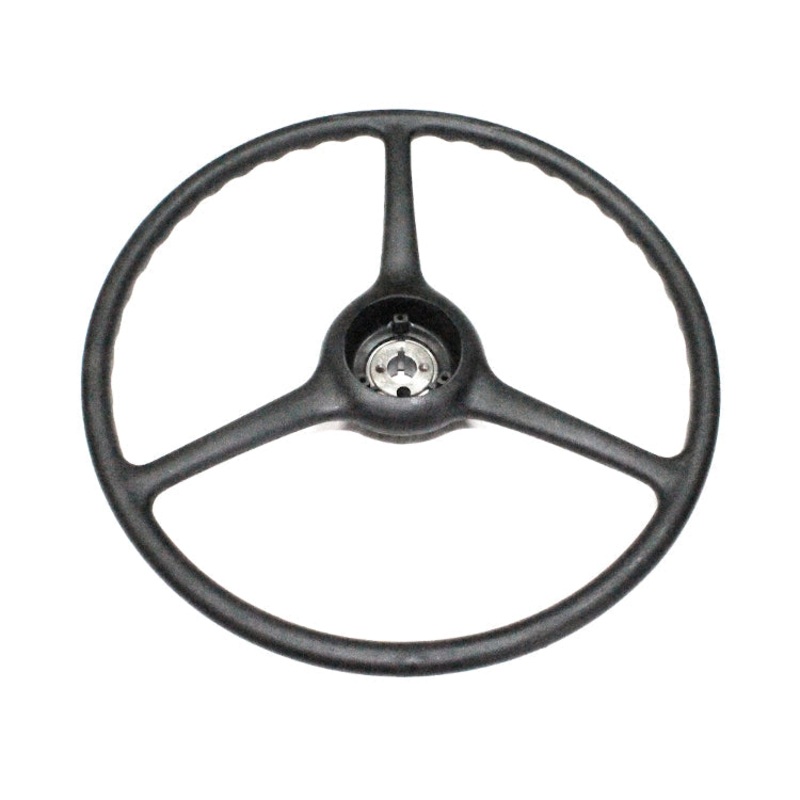 New 17 Black Plastic Steering Wheel 25/32 – 7/8 tapered spline – CC1194926-17