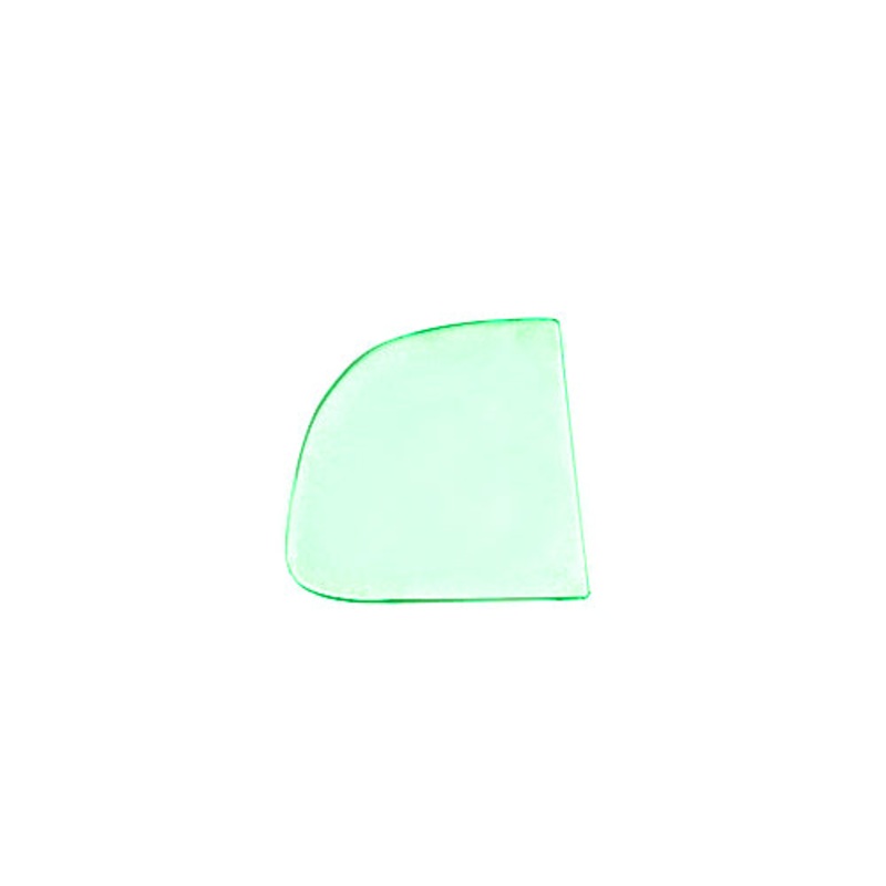 New Laminated Safety Window Glass – Closed-Cab, Wing Vent – Green – CC909289-GRN