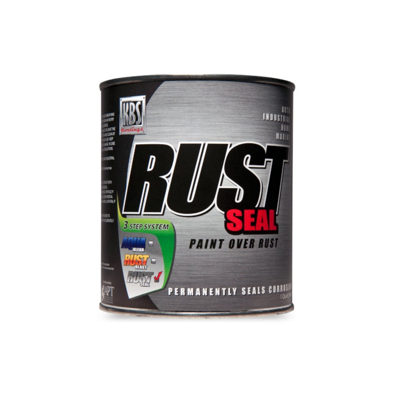 Closeout – KBS RustSeal – Rust Preventive Coatings (Quart) Gloss Black – KBS4401
