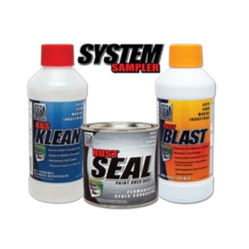 Closeout – KBS System Sampler Kit – Satin Black – KBS50002