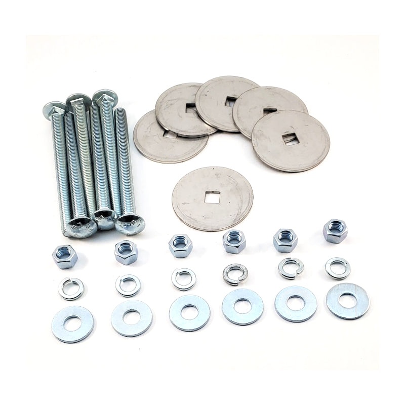 New 1946-50 Flat Fender Power Wagon Bed Mounting Bolt Kit – Zinc Plated Steel – SBK03